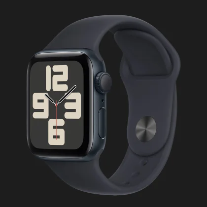 AppleWatchSE244mmMidnightAluminumCasewithMidnightSportBand(M/L)(MRE93)2023